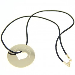 pendentif gravé "Super Nounou"