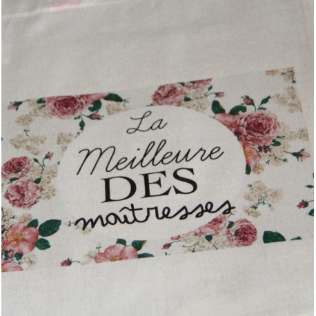 Tote Bag "Je Suis Une Super Maîtresse"