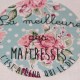 Tote Bag "La meilleure des Maîtresses" avec prénom