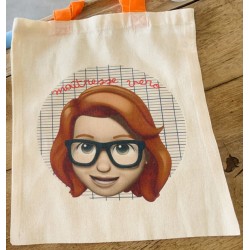 Tote Bag personnage à partir d'une photo (sur-mesure)