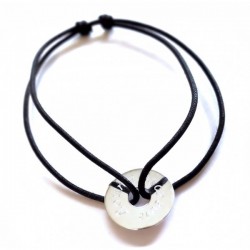 Cadeau AVS et AESH : Bracelet gravé personnalisé