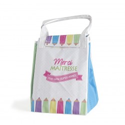 Cadeau maitresse - Sac Isotherme Merci Maîtresse