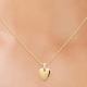 Cadeau maitresse : Collier Mini Coeur dans distributeur de bonbon