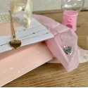 Cadeau maitresse personnalisé - Collier Mini Coeur dans distributeur de bonbon