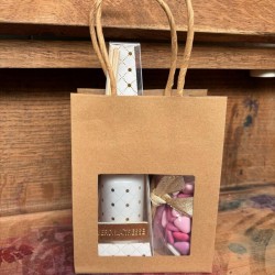 Cadeau maitresse - Diffuseur et dragées chocolat