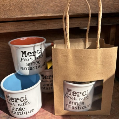 Mug maitre Merci pour cette année fantastique