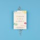 Cadeau nounou fleuri - Sachet de graines