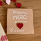 Carte Cadeau Nounou avec Pin's Cœur & Sachet de Graines – Merci Nounou