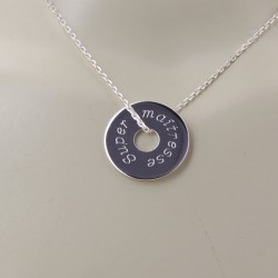 Cadeau maitresse : Collier "Super maîtresse"