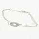 Cadeau maitresse : Bracelet merci maitresse en argent